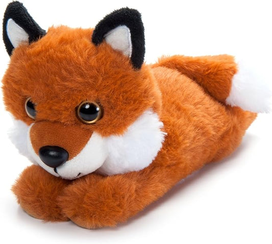 The Petting Zoo Fox Stuffed Animal Plushie Slap Bracelet, Gifts for Kids, Slapstix Wildlife Animals, Fox Plush Toy, 10 inches