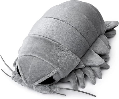 ZHONGXIN MADE Isopod Plush - Lifelike 12” Isopod Stuffed Animal, Realistic Bathynomus Giganteus Arthropod Insect Plushie, Soft Crustaceans Animals Toys Model Dolls Gifts for Kids