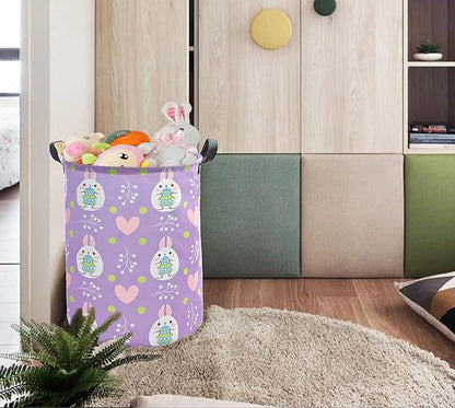 Round Laundry Hamper Storage Basket Organizer Hamper Storage Bins
