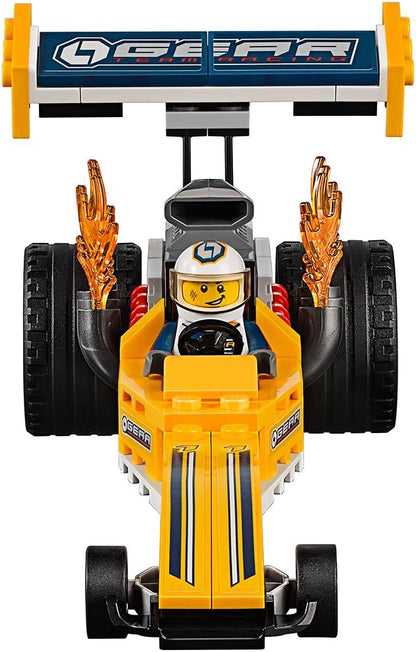 LEGO City Great Vehicles Dragster Transporter 60151