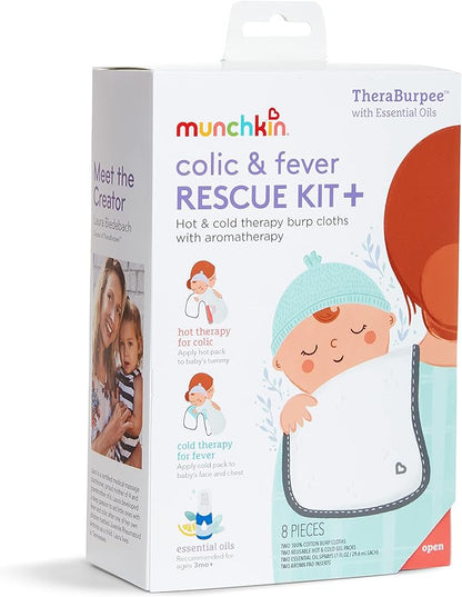 MunchkinÂŽ Theraburpee with Essential Oils: Colic & Fever Rescue Kit