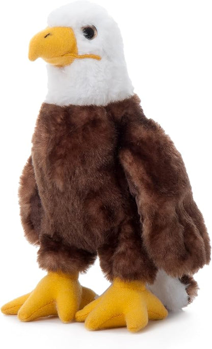 The Petting Zoo Bald Eagle Stuffed Animal, Gifts for Kids, Wild Onez Zoo Animals, Bald Eagle Plush Toy 9 inches