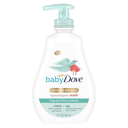 Baby Dove Sensitive Skin Care Baby Wash For Baby Bath 13 oz