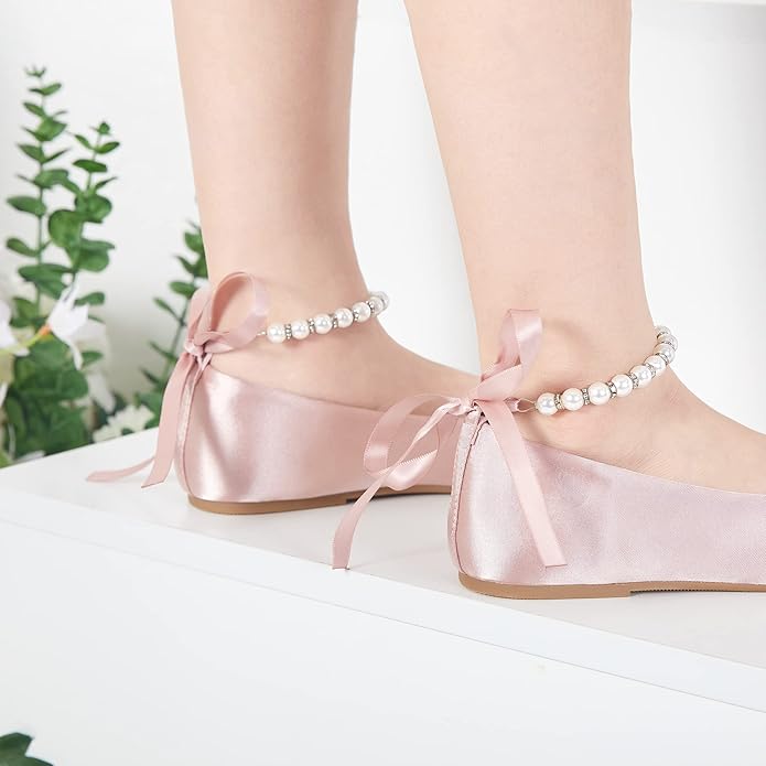 Felix & Flora Girls Toddler Little Ballet Shoes - Flower
