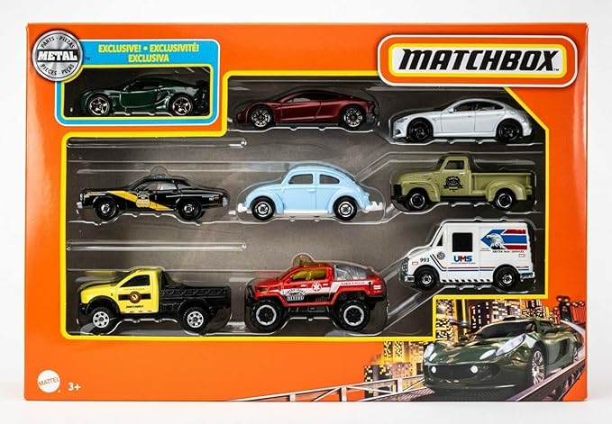 Matchbox 9 Car Gift Pack, X7111