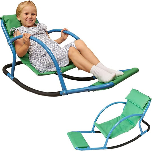 ODOXIA Kids Rocking Chair | Sensory Rocking Chair | Sensory Floor Rocker | Special Needs Chair for Child | Autism Equipment, Ages Toddler, Teeter, Totter