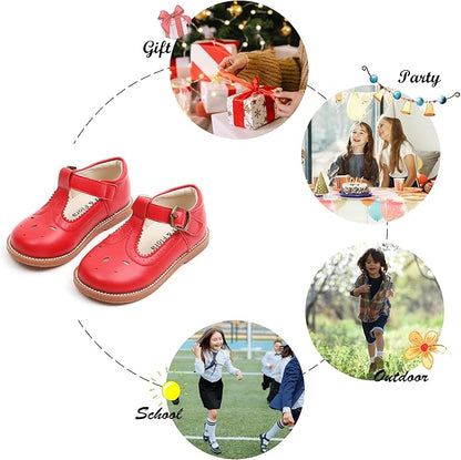 Felix & Flora Toddler Little Girl Mary Jane Dress Shoes