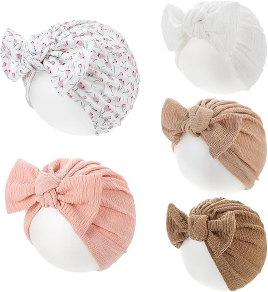 Newborn Baby Hospital Hat Soft Cotton Toddler Kids Girl Head