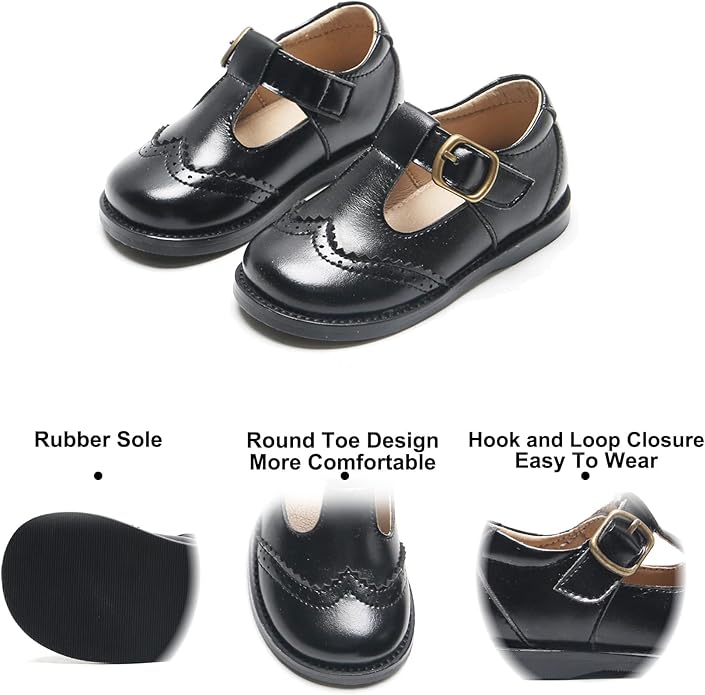 Felix & Flora Toddler Little Girl Mary Jane Dress Shoes