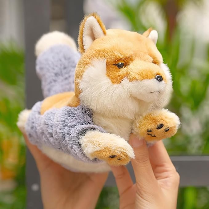 Tibetan Fox Plush Toy, Tibetan Fox Bracelet, Plush Toy for Kids Toy Bracelet…