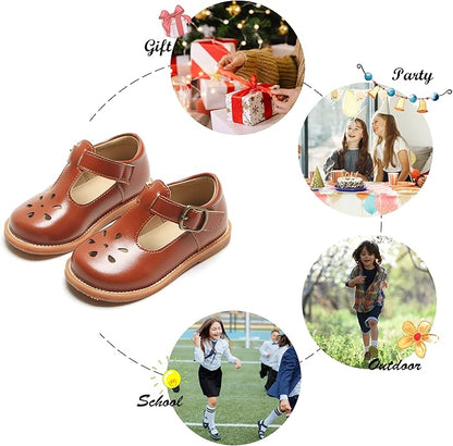 Felix & Flora Toddler Little Girl Mary Jane Dress Shoes