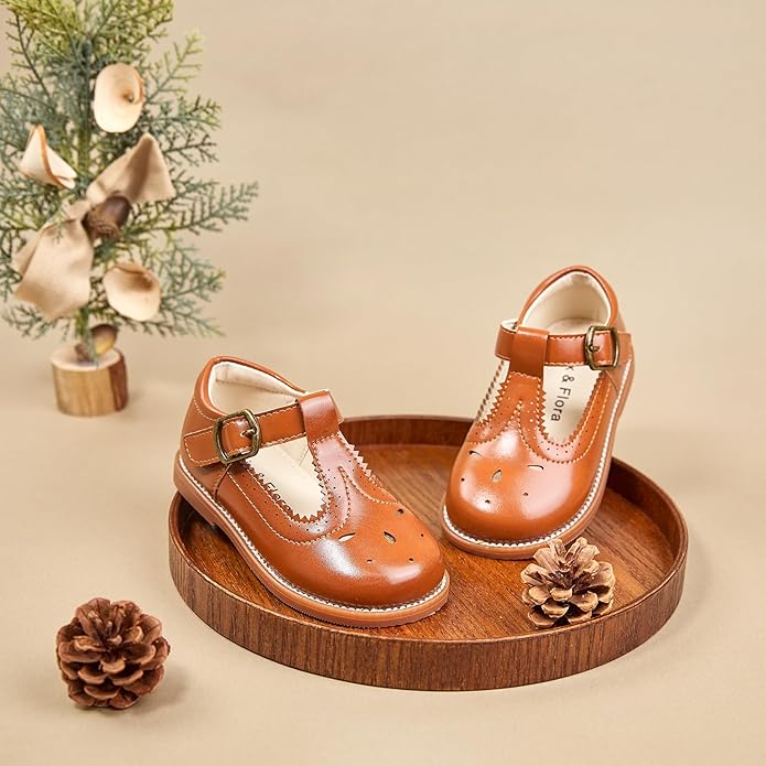 Felix & Flora Toddler Little Girl Mary Jane Dress Shoes