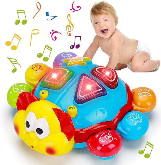 Baby Crawling Toy 6 to 12 Months Spanish English Bilingual 0-3-6 7 8 9 10 12-18 1 Year
