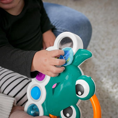 Baby Einstein Ocean Explorers Neptune?s Busy Bubbles Sensory Activity Toy, with Interactive Lights and Music 3+ Months
