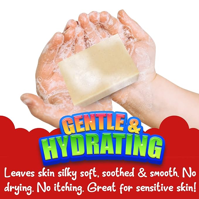 Cactus Honey & Oats Goats Milk Kids Soap, 4oz Wash