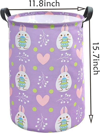 Round Laundry Hamper Storage Basket Organizer Hamper Storage Bins