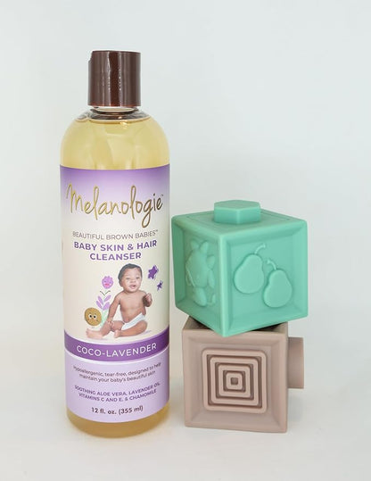 Beautiful Brown Babies Nourishing Gentle Baby Skin and Hair Cleanser, Sulfate- 12 oz