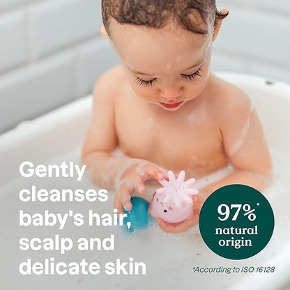 ATTITUDE 2-in-1 Shampoo and Body Wash for Baby, EWG Verified 16 Fl