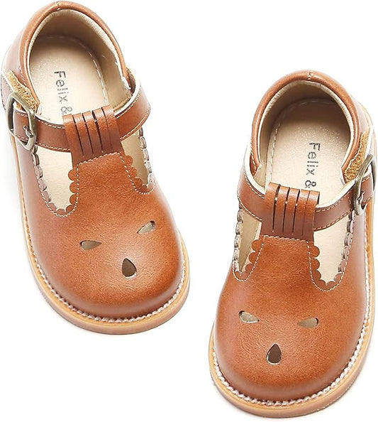 Felix & Flora Toddler Little Girl Mary Jane Dress Shoes