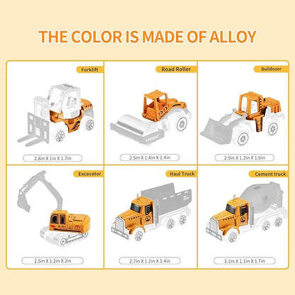 Toddler Toys for 3-9 Years Old Boys, Construction Toys Car Transport Vehicle W/Play Mat 3 4 5 6