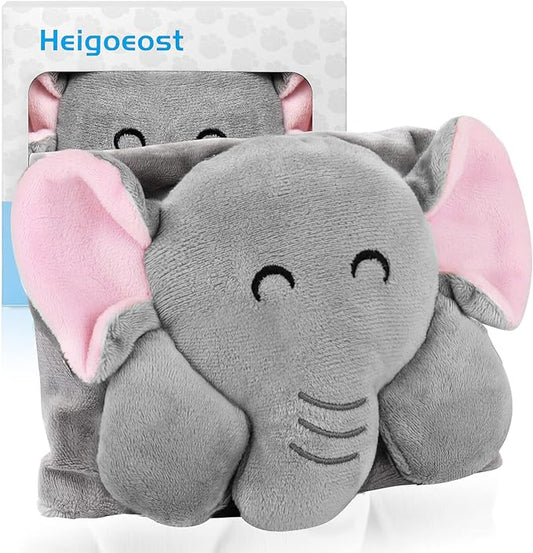 Baby Colic and Gas Relief - Heigoeost Heated Tummy Wrap for Newborns Belly Relief by Soothing Warmth, Baby Heating Pad Swaddling Belt Relief & Soothe Gas
