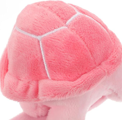 Toddmomy Turtle Slap Bracelet Animals Slap Bracelet Plush Slap Wristband Stuffed Animal Hugger Bracelet Stuffed Animals Band for Kids Birthday Party Favors (Pink)