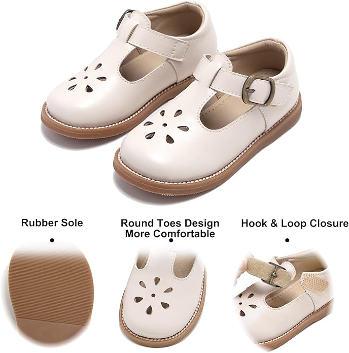 Felix & Flora Toddler Little Girl Mary Jane Dress Shoes