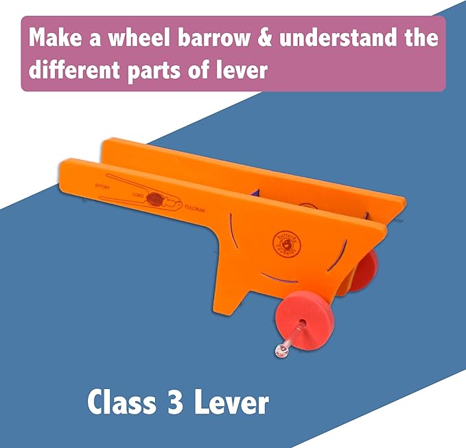 ButterflyEdufields Simple Machines Levers STEM Toys for Kids Ages 8 9 10 11 12 Years Boys & Girls | STEM Experiment Engineering Activity Construction kit | Best Gift Idea for Creative Minds