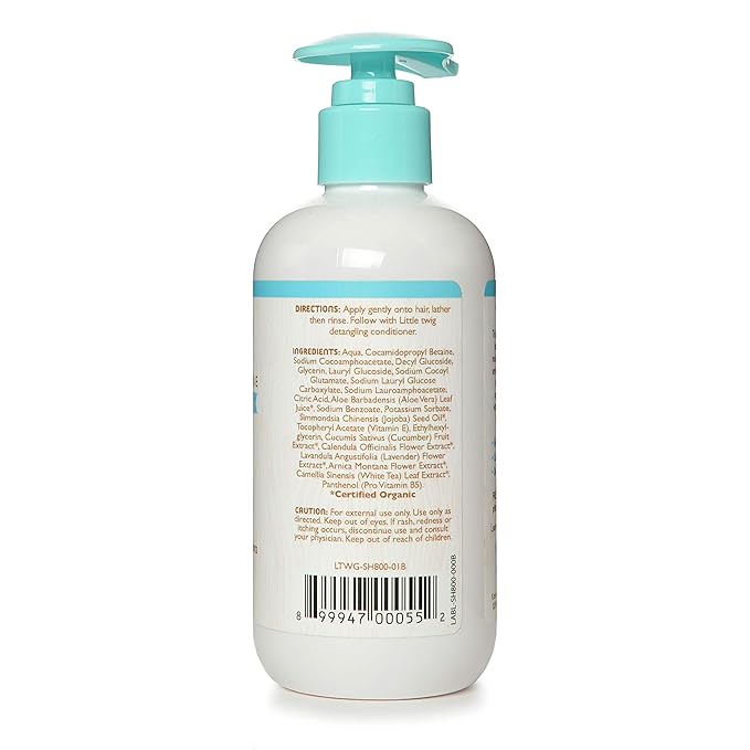 Little Twig Fragrance-Free Shampoo, Hair Shampoo with Natural Plant Derived Formula 8.5 fl.