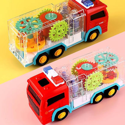 RISEWRD Transparent Trains Toy - Fun and Interactive Electric Trains Toy for Kids