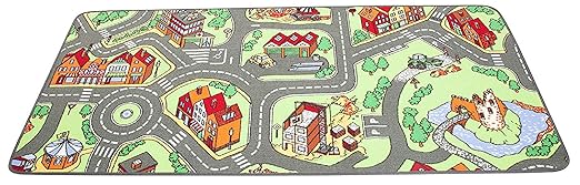 Children’s Factory, Learning Carpets My Neighborhood Play Carpet 79x36, LC144,