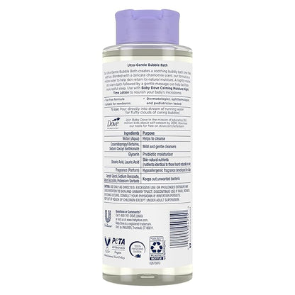 Baby Dove Bubble Bath Calming Moisture for nourished Skin and 16 oz