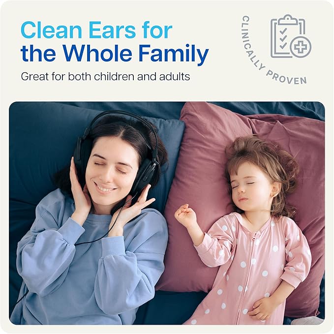 NAVEH PHARMA CleanEars Baby | Ear Wax Removal Kit Spray Ear Wax Softener Cleaner Ear Irrigation and Wax Dissolution | All-Natural Formula | Nonirritant – for Kids and Adults | 1 Fl Oz