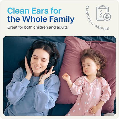 NAVEH PHARMA CleanEars Baby | Ear Wax Removal Kit Spray Ear Wax Softener Cleaner Ear Irrigation and Wax Dissolution | All-Natural Formula | Nonirritant – for Kids and Adults | 1 Fl Oz