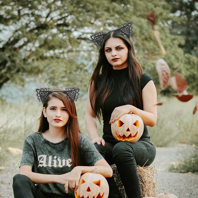 Cat Ears Headbands Adult - 1 x Thin Halloween Headbands