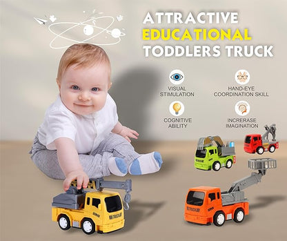 TOYZONE Friction Powered Mini Truck Series | BPA Free