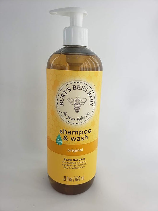 Burt's Bees Baby Bee Shampoo and Body Wash - 21 oz 2 pack