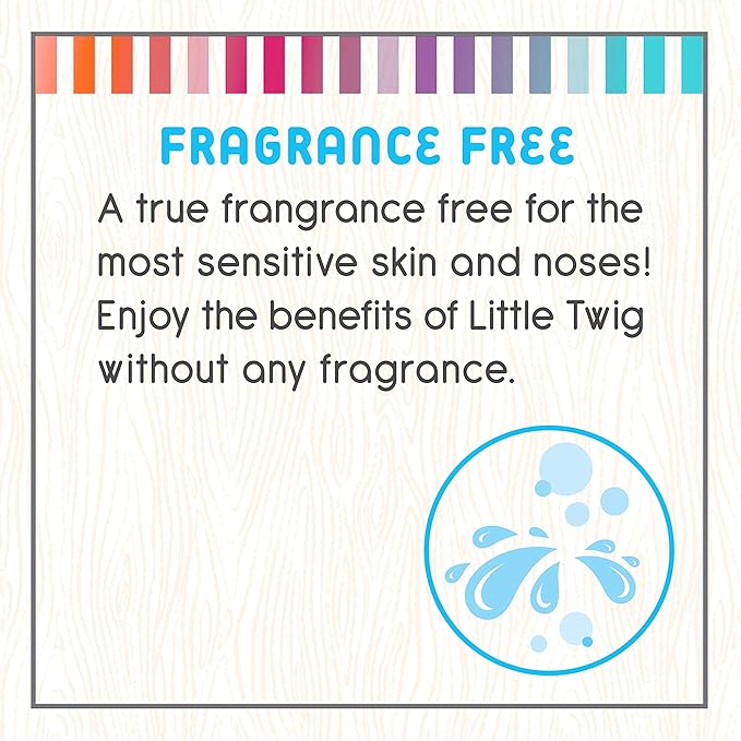 Little Twig Fragrance-Free Shampoo, Hair Shampoo with Natural Plant Derived Formula 8.5 fl.