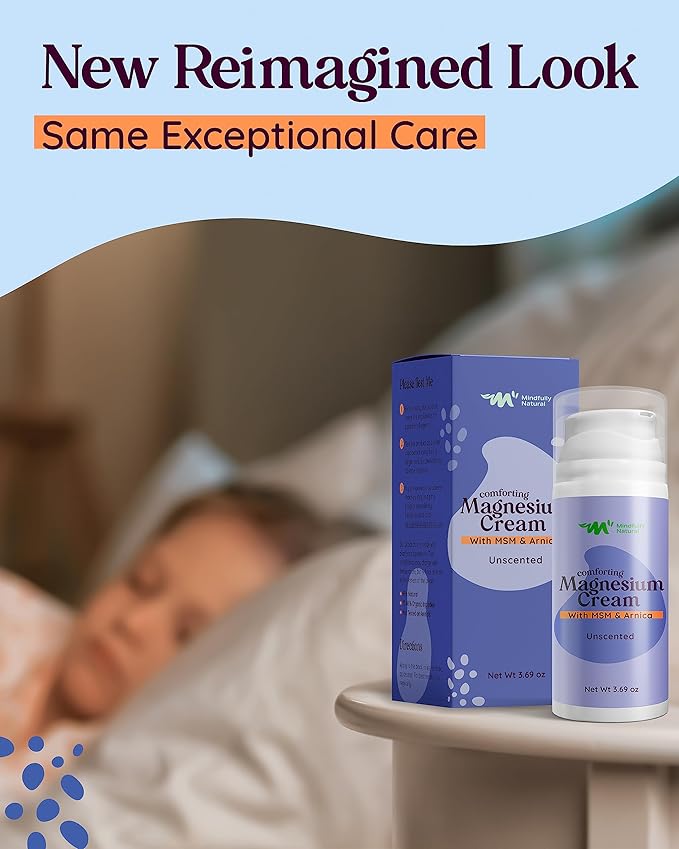 Magnesium Cream For Kids and Babies - Calming Body Lotion for Bedtime 3.69 oz
