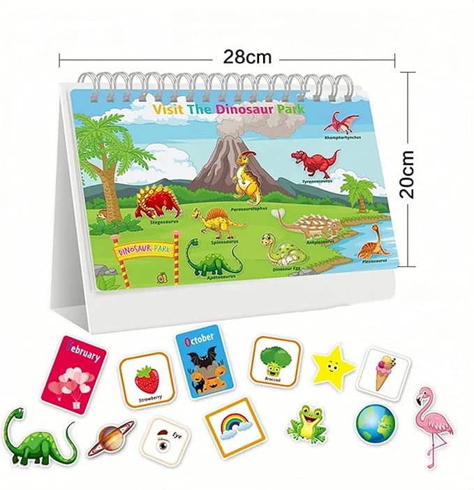 Proschool Learning Toys for Kid - Educational Busy Book Activities, Montessori Toys Activity Book,Sensory Toy,Toddler Quiet Books,Toddler Girl&Boy Toys for Age 3 4 5 Year Old Tracing Coloring Book