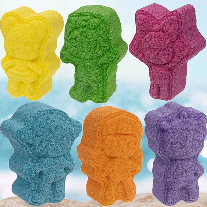 L.O.L. Surprise! 6 Piece Bath Bombs for Kids, Bubble Gum Scented 5+, by