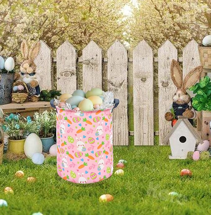 Round Laundry Hamper Storage Basket Organizer Hamper Storage Bins