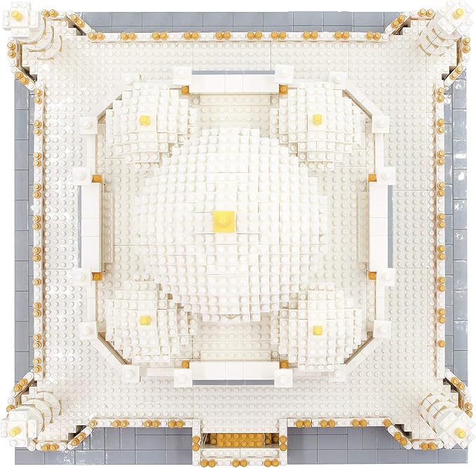 dOvOb Micro Mini Blocks Taj Mahal Building and Architecture Model Set,(4000Pieces) Toys Gifts for Kid and Adult