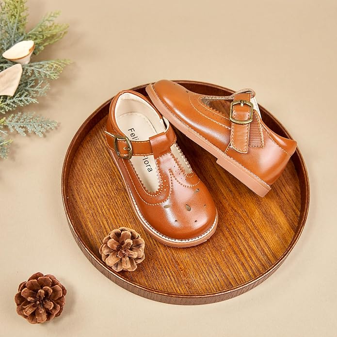 Felix & Flora Toddler Little Girl Mary Jane Dress Shoes