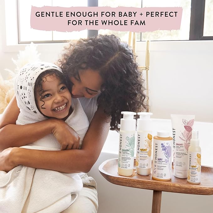 The Honest Company 2-in-1 Cleansing Shampoo + Body Wash | Gentle for Baby 10 fl