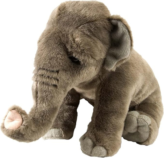 Wild Republic Asian Elephant Plush, Stuffed Animal, Plush Toy, Gifts for Kids, Cuddlekins 12 Inches