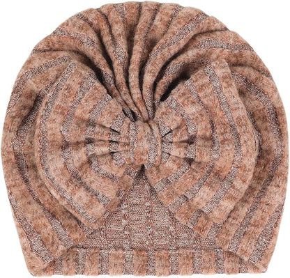XYX Baby Girl Toddlers Breathable Cotton Hat Newborn Knotted Hat