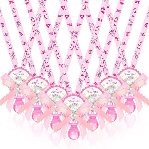 Remuuly 36 Pcs Baby Shower Pacifiers Necklace Gifts Girls Boys