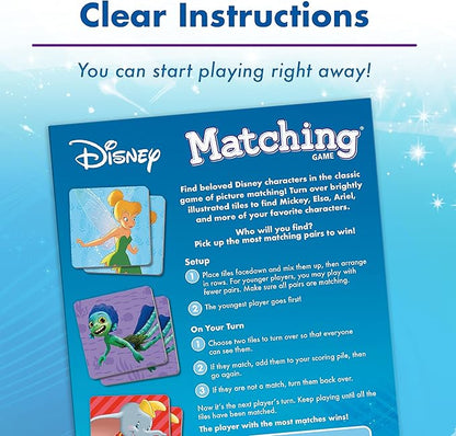 Wonder Forge Disney Classic Characters Matching Game | Fun Learning Toy for Kids Ages 3-5 | Engaging Memory Skills Game | Features Beloved Disney Icons