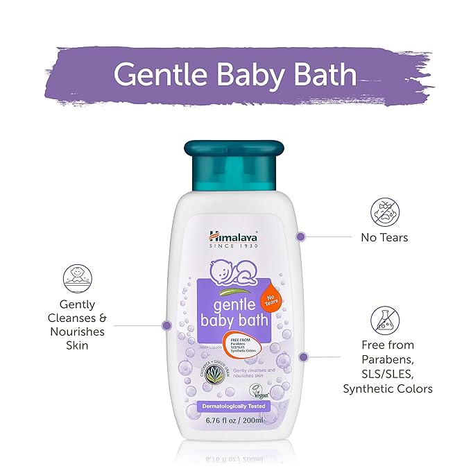 Himalaya Gentle Baby Bath, Gentle 13.53 oz